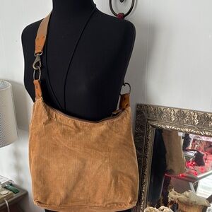 GAP Tan Corduroy Shoulder Bag